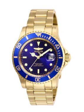 Invicta Pro Diver Men's Watch - 40mm, Gold (26974)